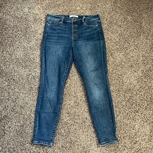 Liverpool Dark Blue Skinny Jeans
